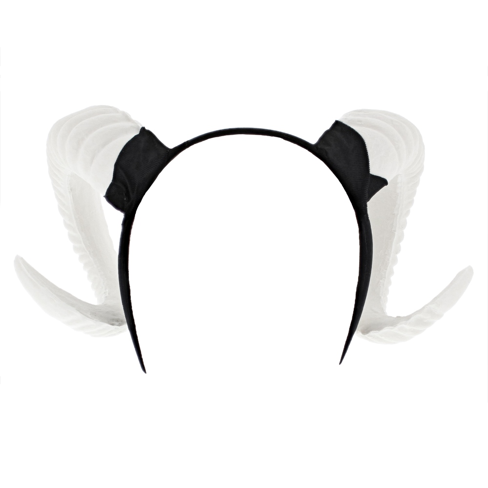 Zac's Alter Ego - Devil horn Bandeau cornes - Blanc